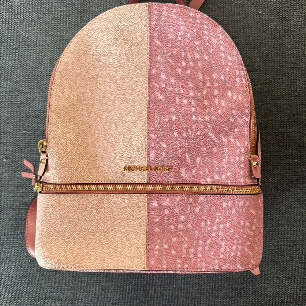 Michael Kors Pink Backpack